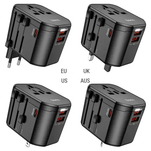 Hoco AC15 Walker 3-Port PD20W Universal Conversion Charger thumbnail 2