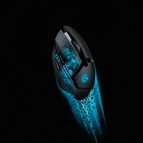 Logitech G402 Hyperion Fury ULTRA-FAST FPS GAMING MOUSE thumbnail 4