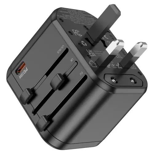 Hoco AC15 Walker 3-Port PD20W Universal Conversion Charger thumbnail 5