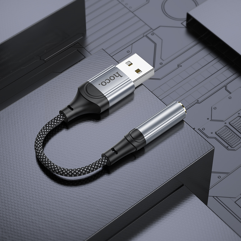 Hoco LS36 USB To 3.5 Fresh External Sound Card thumbnail 3